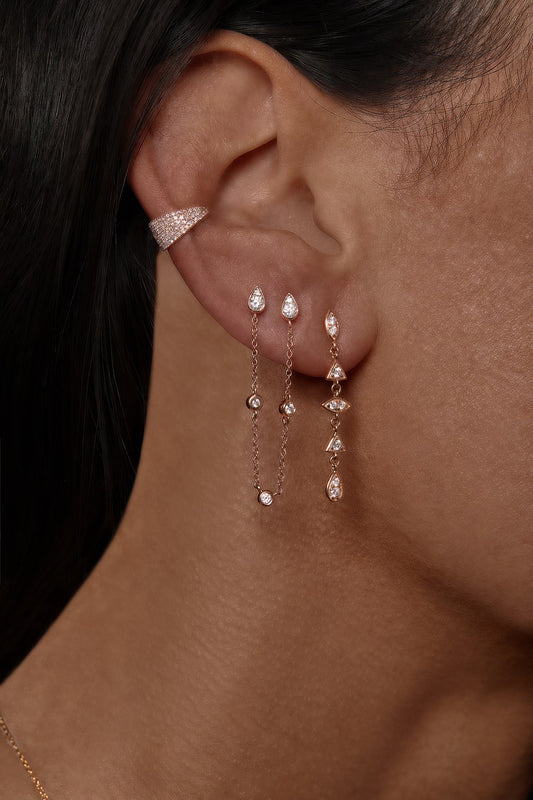 Diamond Ear Cuff