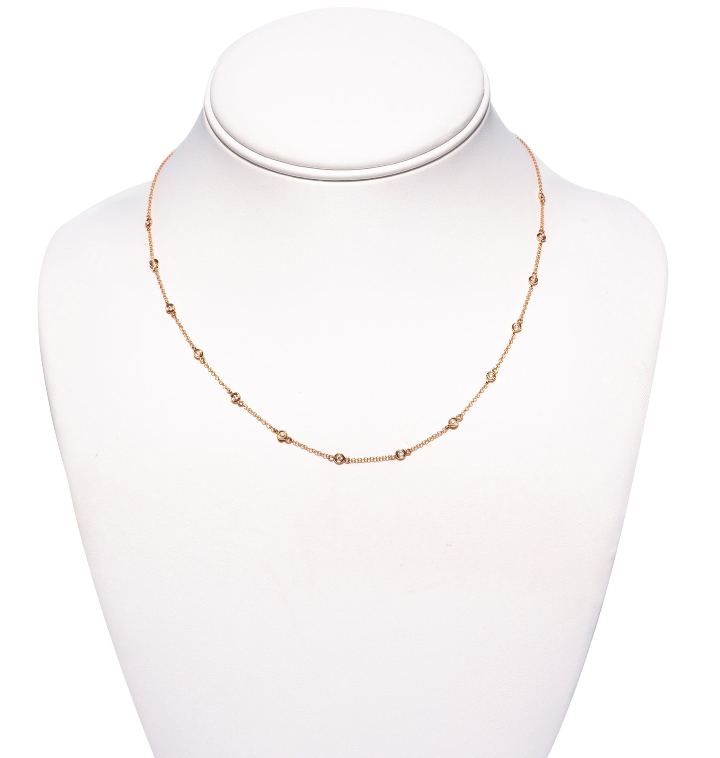 Diamond Station Necklace