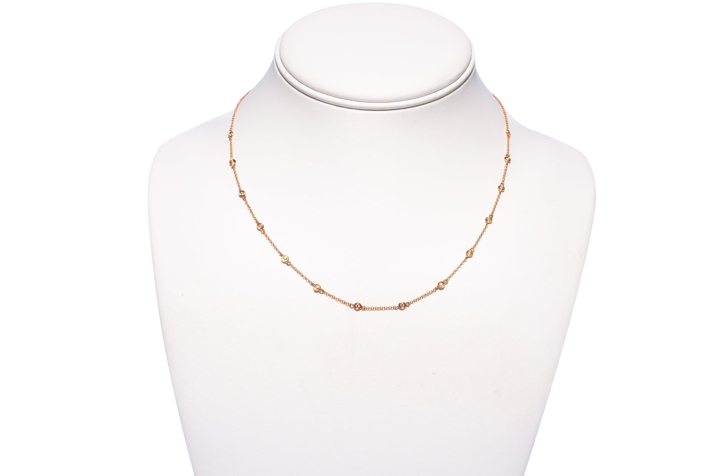 Diamond Station Necklace