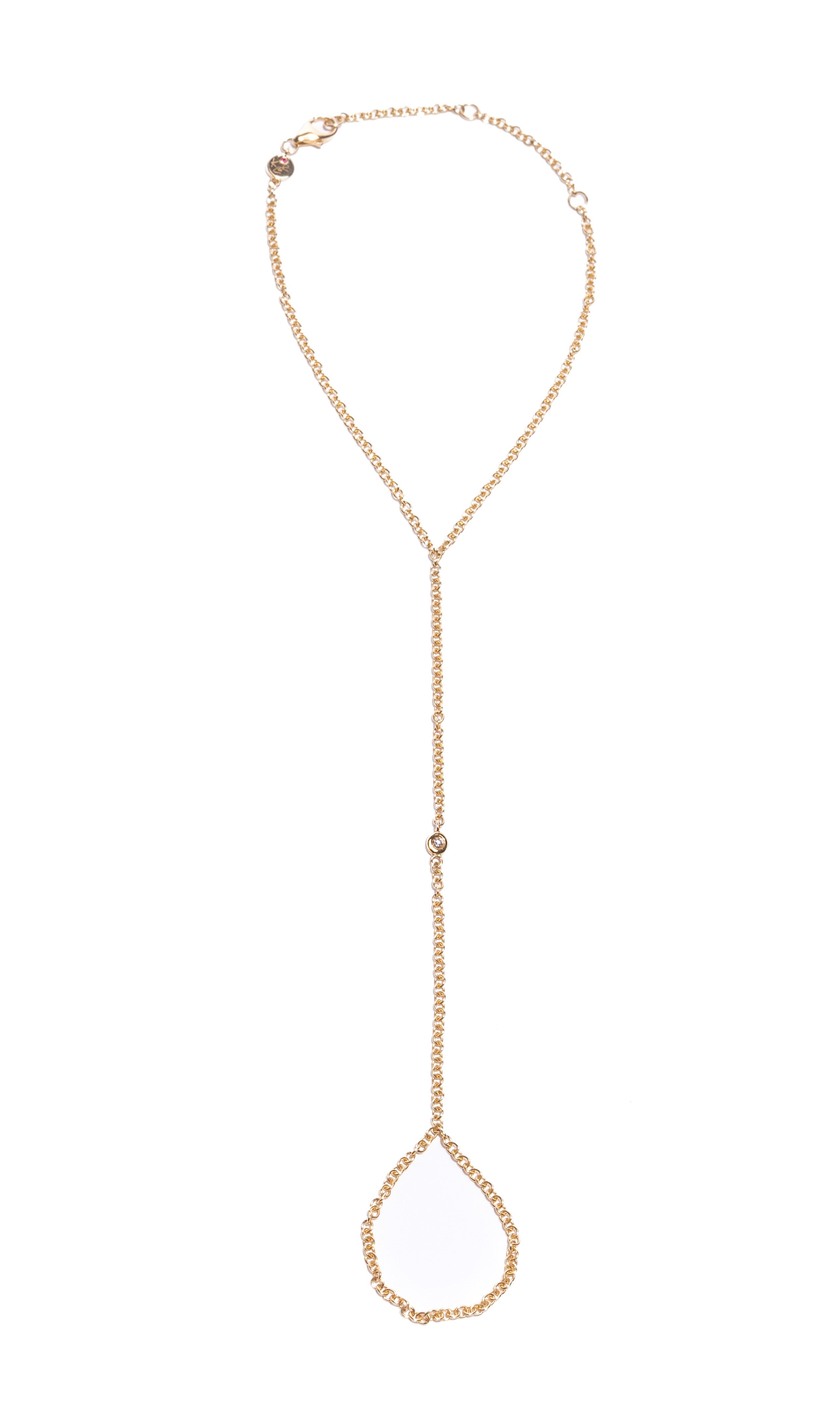 Single Diamond Handchain – Nalisa Collection