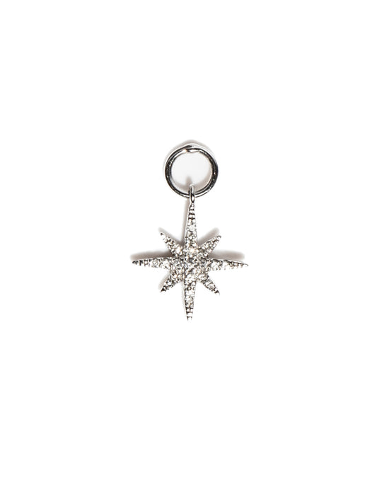 Diamond Shooting Star Charm