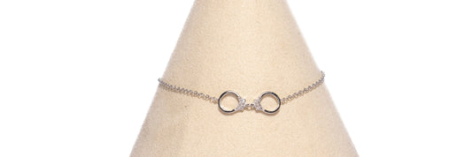 Diamond Love Lock Bracelet